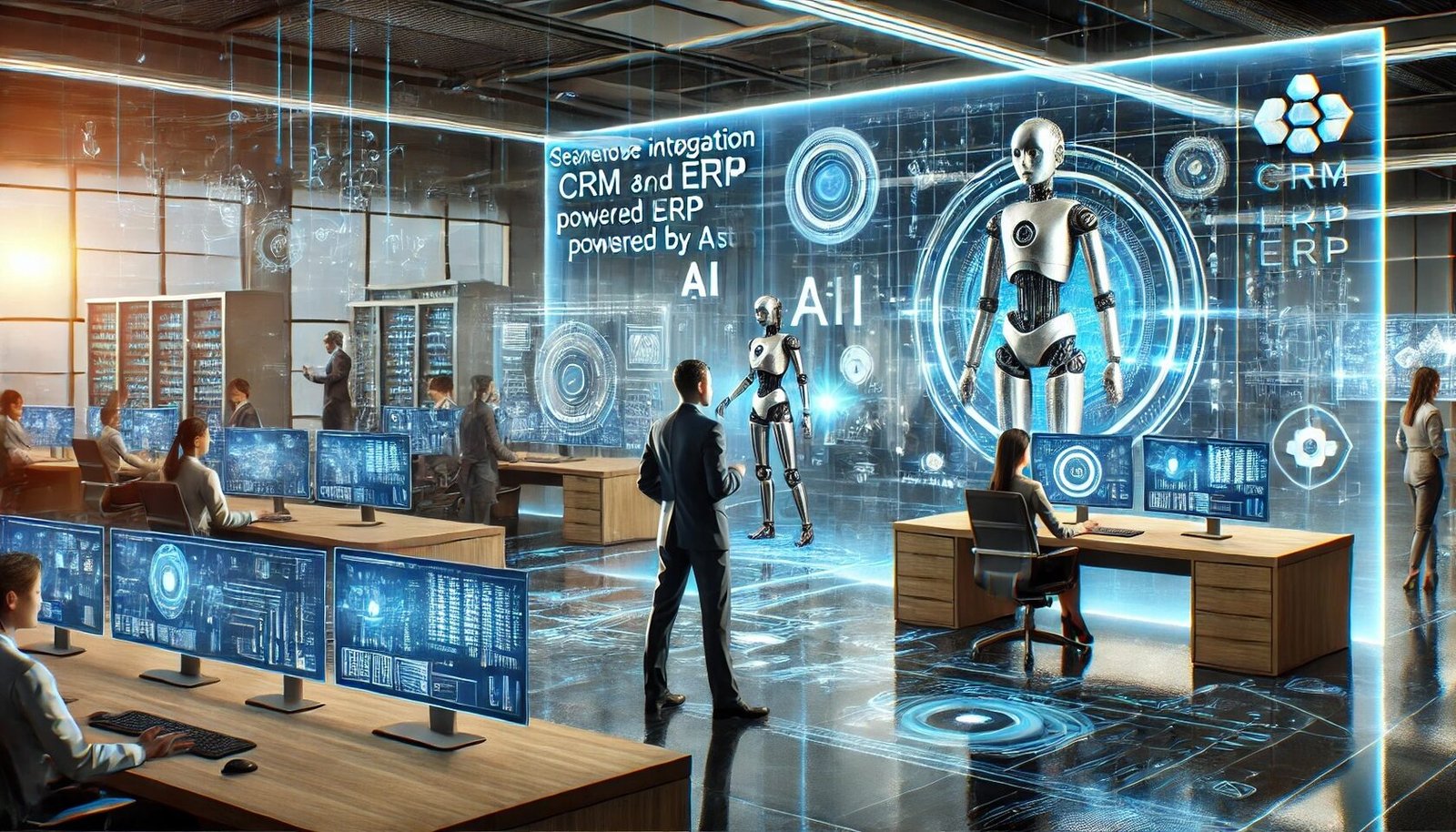 Integrare l'AI con CRM e ERP: come funziona